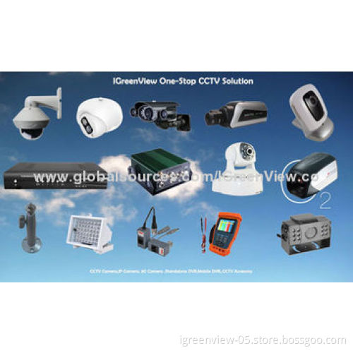Outdoor waterproof security camera with 36pcs IR LED